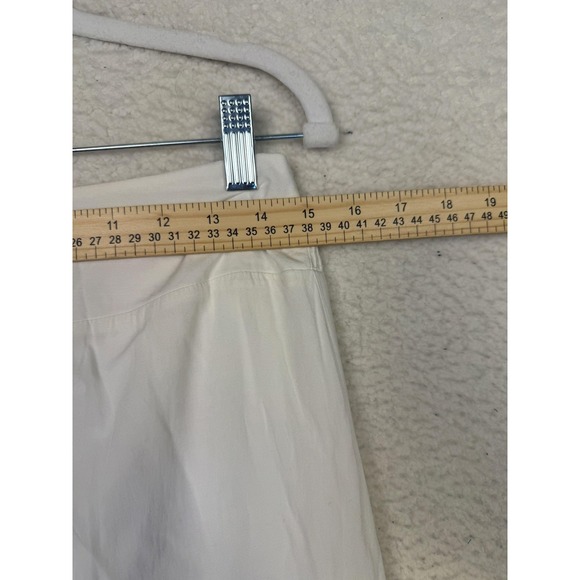 Solitaire Skirt Womens Medium White Lace Layered Crochet Midi Boho Lined Cottage - Picture 5 of 7